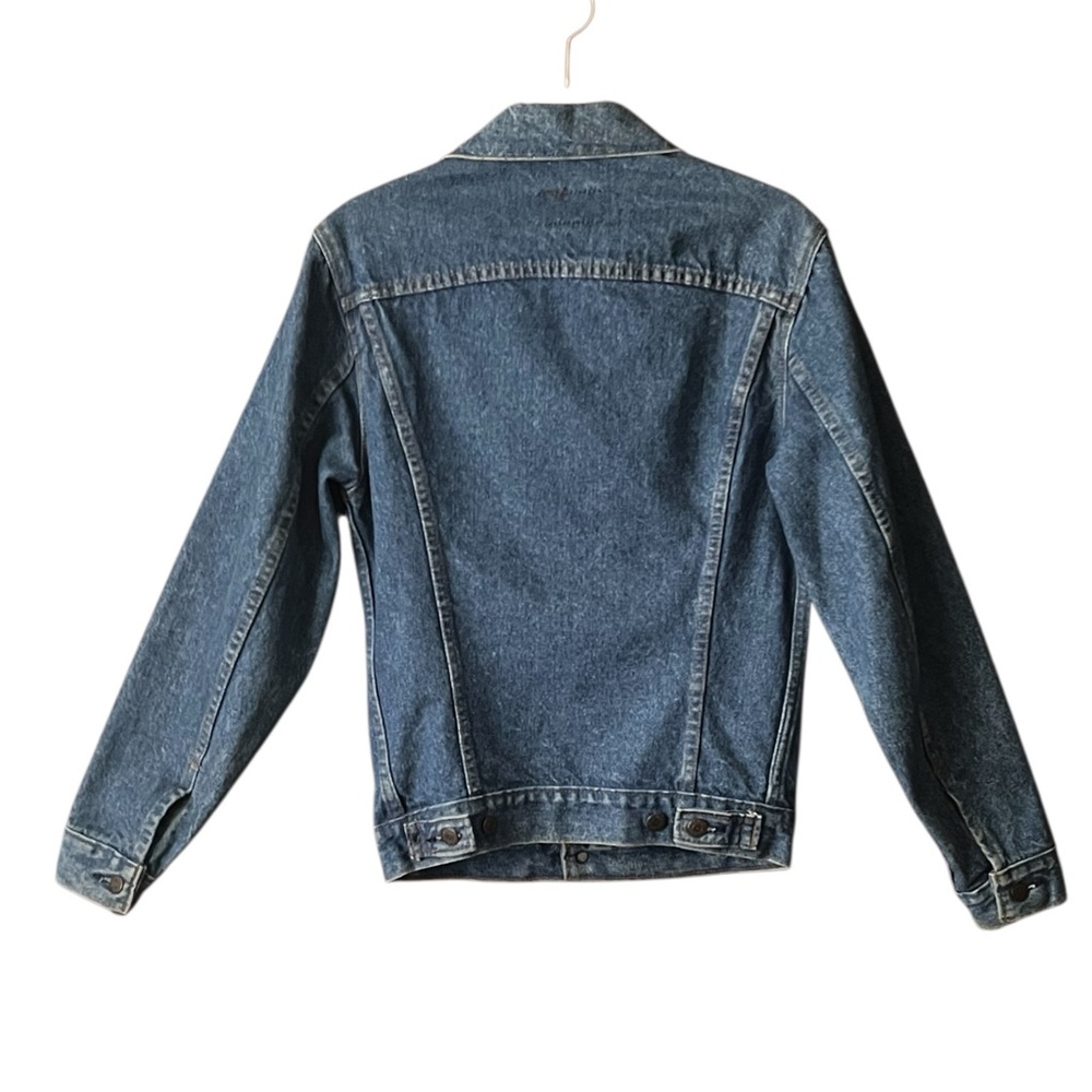 Vintage 1987 Levi Denim Jean Trucker Jacket. Size R34. - Picture 4 of 6